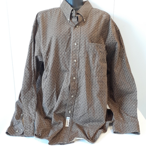 Vintage Savane Deep Process 2000 Dye Button Down Long Sleeve Shirt Men's Xlarge - Picture 4 of 12